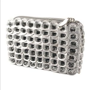 Escama coin purse silver